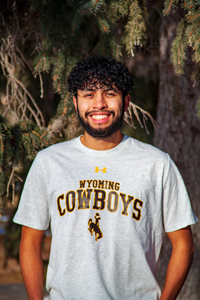 Under Armour® Wyoming Cowboys Performance Cotton Tee